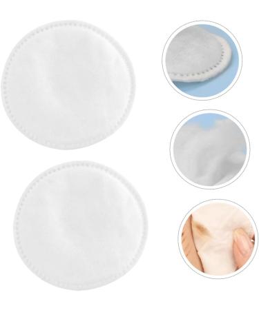 100Pcs Thick Overlock Cotton Makeup Pads - Soft Facial Washing Rounds & Remover Pads for Flawless Skin - Ideal for All Makeup Types - Buy Online on GoSupps.com