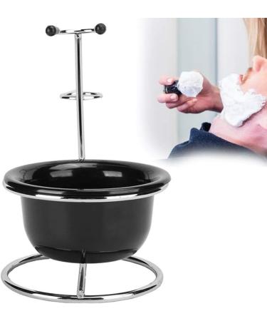 Alupre Professional Metal Shaving Stand & Foaming Soap Dish - Premium Beard Shaving Tool Set for Grooming Enthusiasts | International Shipping Available - Buy Online on GoSupps.com