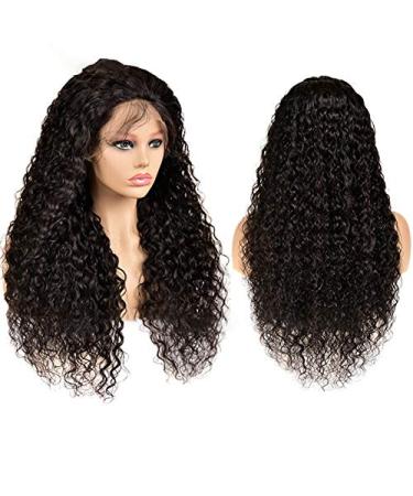 Real Hair Front Lace Wigs for Women | 30-Inch Natural Curly Heat-Resistant Fiber Wigs with Baby Hair - Buy Online on GoSupps.com