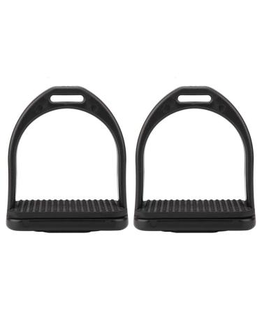 Horse Stirrup 1 Pair Black High Strength Durable Quality Plastic Riding Stirrups for Children to Ride Horse(Small) - Buy Online on GoSupps.com