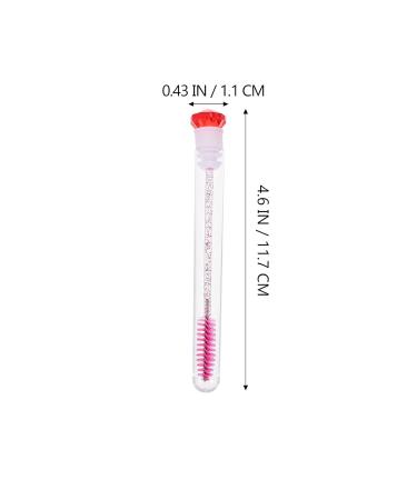 Shop Minkissy 8Pcs Diamond Mascara Brush & Tubes - Disposable Eyelash Care & Crystal Magic Wands for Perfect Lashes - Buy Online on GoSupps.com