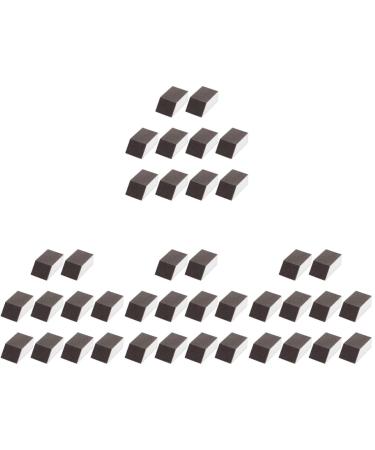 50pcs Woodworking KitcheMulti- FunctioKnives Hand Scouring Household Sponge S Replaceable Metal Reusable Wood Tool Brush Emery Xx.cm Restaurant Scrubber Sandpaper Rust Washing Kitchenware (Color : Co
