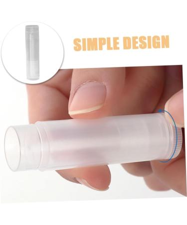 Outanaya 100pcs Empty Lipstick Tube DIY Lipstick Tube Lip Balm Bottles Rotatable Lipstick Tube Bulk Tubes Pp - Buy Online on GoSupps.com