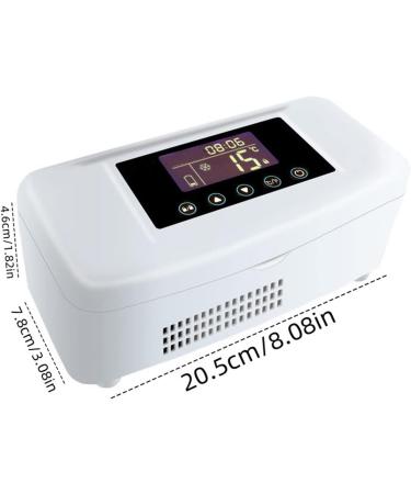 Yytcsjz Insulin Refrigerator Mini Medicine Fridge - Rechargeable White - Buy Online on GoSupps.com