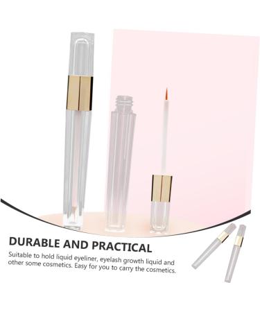 Mikinona 6pcs Bottle Clear Eyeliner Bottle Eye Gloss Tube Clear Container - Buy Online on GoSupps.com