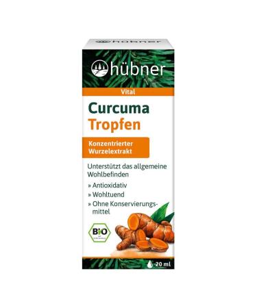 h bner H bner - Turmeric Drops 20 ml
