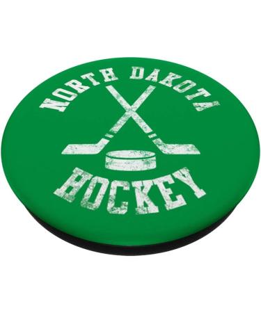 Vintage North Dakota Hockey PopSockets PopGrip: Swappable Grip for Phones & Tablets Black - Buy Online on GoSupps.com