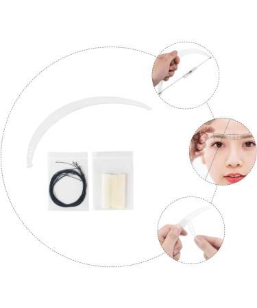 Angoily 1 Set nose bridge ruler Measuring ruler level ruler auxiliary tool eyebrow ruler sticker balance Acrylic brow mapping ruler draw a line eyebrow trimming positioning ruler tool 23x8cm As Shown - Buy Online on GoSupps.com