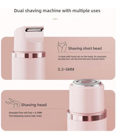 JLJKNC Shaver for Women Wet and Dry Shaver 2in1 Bikini Pubic Hair Trimmer Beige - Buy Online on GoSupps.com