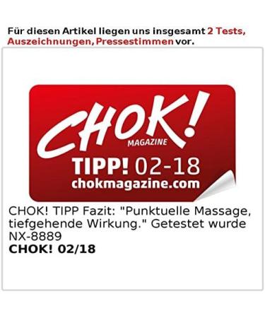 Newgen Medicals Faszienkugel - Black Massage Ball & Fascia Trainer for Back Neck & Foot Relief ( 8 cm) - Buy Online on GoSupps.com