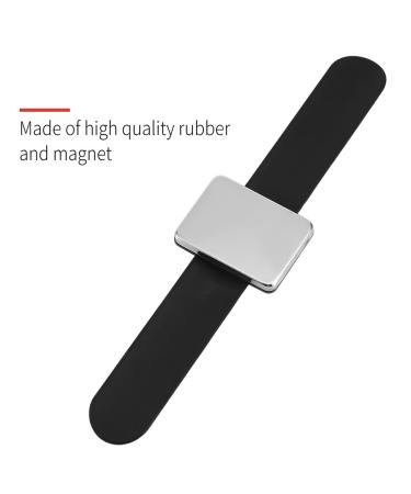 Magnetic Hair Clip Holder Bracelet - Stylish Hairpin Collector & Accessory in Red Black Green Purple - Buy Online on GoSupps.com