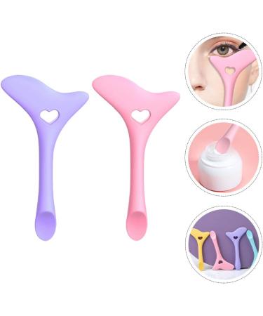 FOMIYES 2 Pcs Eyeliner Makeup Stencil Eyelash Guard Marscara Drawing Tools Mask Girl Eyes - Buy Online on GoSupps.com