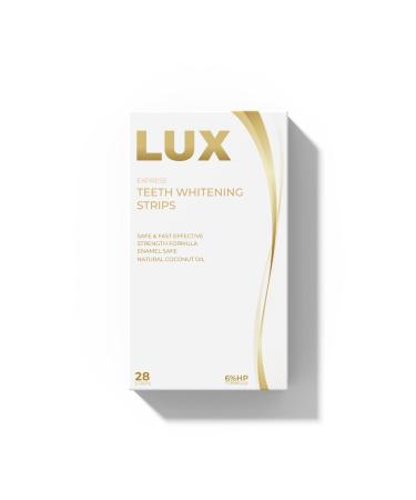 Teeth Whitening Strips | Enamel Safe Coconut Whitening Strips for Sensitive Teeth | Whitening Strips with Advanced Seal Technology | Teeth Strips Having Tough Stains Removing Solution