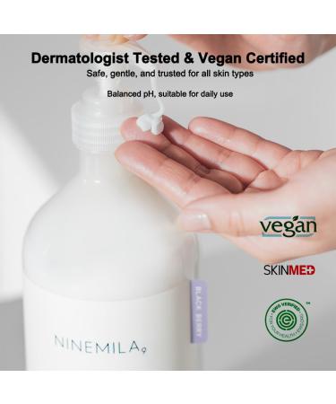 NINEMILA Pure Hinoki Body Lotion Black Berry Scent 1000ml (33.8 fl oz) Pump Shea Butter & Glycerin Jeju Hinoki Water 50 000ppm Vegan Daily Moisturizing Body Cream - Buy Online on GoSupps.com