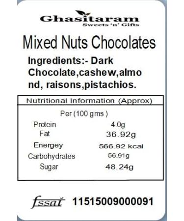 Ghasitaram Gifts Bhaidooj Special Almonds Namkeen Nutties and Chocolate Box with Mini Pooja Thali - Buy Online on GoSupps.com