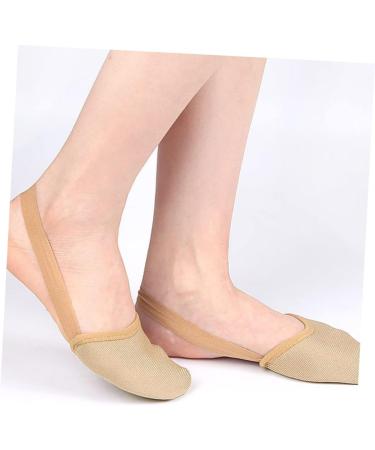 NOLITOY Yoga Toe Protector Socks - 3 Pairs Non-Slip Forefoot Cushions & Anti-Skid Pads for Ultimate Comfort - Sweat-Absorbent & Durable - Buy Online on GoSupps.com