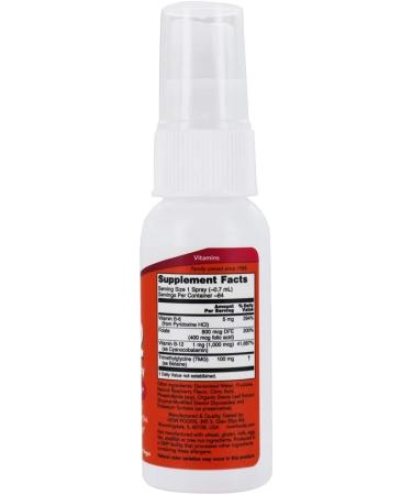 Now Foods B-12 Liposomal Spray 1000 mcg - Boost Energy & Immune Support - 2 fl oz - Buy Online on GoSupps.com