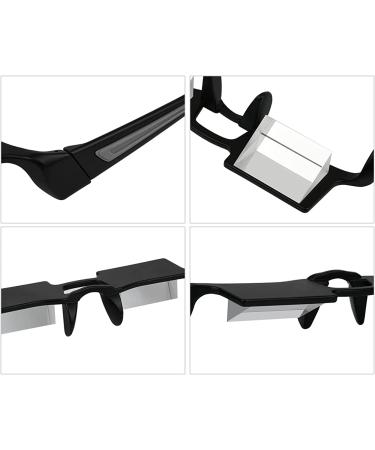 Lazy Glasses | 90 Degree Mirror Glasses for Laying Down Reading | Rectangular Clear Lens - Buy Online on GoSupps.com