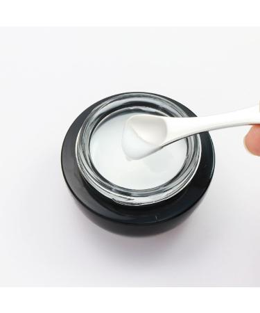 Premium Silver Face & Eye Cream Dispensing Spoon - Zinc Alloy Beauty Tool for Cosmetics - Buy Online on GoSupps.com