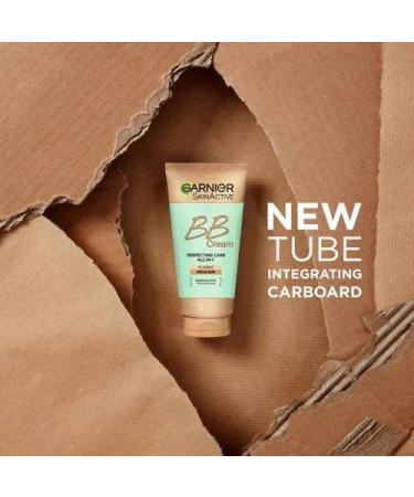 Garnier Skin Naturals Classic Hyaluronic Aloe All-in-1 BB Medium Cream 50ml - Skin Perfecting BB Cream - Buy Online on GoSupps.com