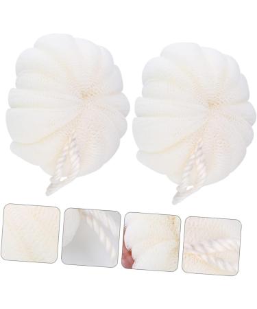 Beavorty 4 pcs Large Bath Balls - Bubble Scrubber & Shower Sponge Loofahs for Luxurious Cleansing - Buy Online on GoSupps.com