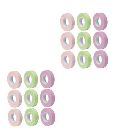 Housoutil 18 Rolls Lash Tape Lash Tapes for Eyelash Beauty Supplies Eyelashes Extension Patch Under Eye Grafting Tape Lash Tool Under Eye Patch Sticker Eyes Non-woven Fabric