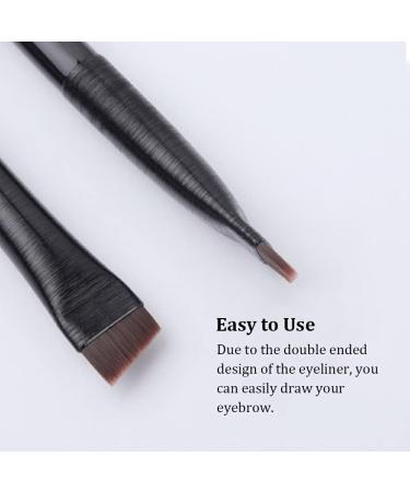 dijiusidy Eyeliner Flat Top Makeup Tool Professional Foundation Tinting Application Face Shaping Brow Brushes Blush Eyebrow Brush Big Flat - Buy Online on GoSupps.com