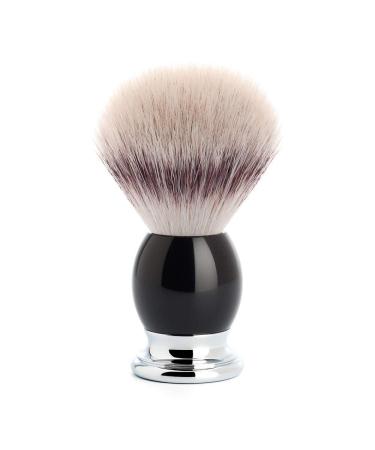 M HLE Shaving Brush - Sophist Series - Silvertip Fibre - Black Precious Resin
