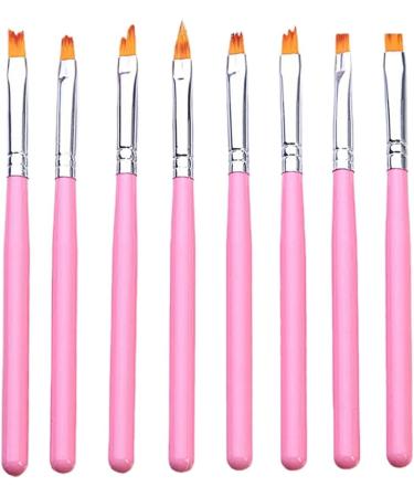 Beavorty 3 Sets UV Gel Nail Brush Nail Painting Pen Detail Drawing Brush Cleaning Gel Nail Art Brush Nail Art Tips Builder Kit De Manicura Nail Gel Nail Art Tool Flower Pen Pink Manicure - Buy Online on GoSupps.com