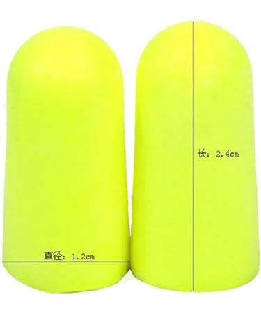 10 Pairs Comfort Foam Earplugs - Noise Reduction Soft Ear Plugs for Sleep & Protection (Green - Buy Online on GoSupps.com