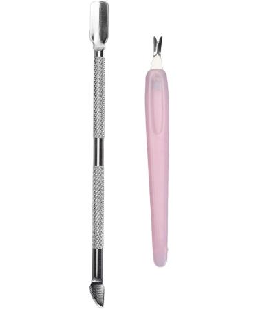Nutrient Oil Cream Cuticle Care Kit with Steel Pusher High Efficiency Strengthening Healthy and Nourishing Safe Ingredients for Improved Appearance (YS25-2) - Buy Online on GoSupps.com