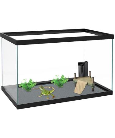 Amfun Reptiles Carpet 45x200cm - Non-Slip EVA Bed Linen for Terrarium | Ideal for Lizards Chameleons Turtles Iguanas & Snakes - Gray - Buy Online on GoSupps.com