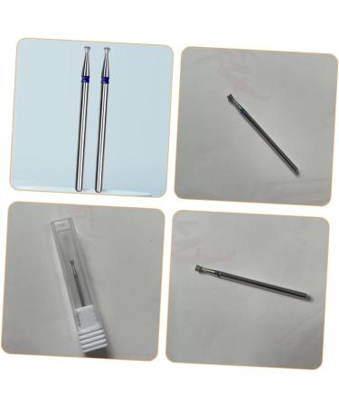 Healeved Nail Polish Tool Gel Tools Safety Bits for Nail Drill Nail Salon Supply Drill Bits for Manicure Cuticle Drill Bits for Nails Nail Bits for Nail Drill Nail File Bits Stainless Steel 4.45X2.50X2.50CM Silver - Buy Online on GoSupps.com