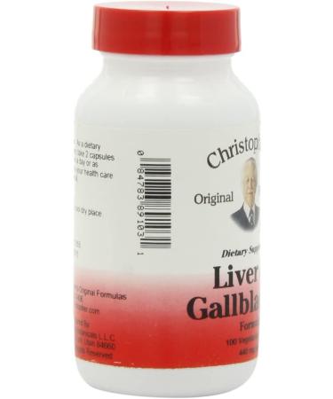 Dr. Christopher's Liver & Gall Bladder Formula Capsules - 100 Count - Buy Online on GoSupps.com