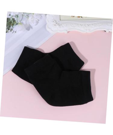 FRCOLOR 2 Pairs Socks Cracked Heel Moisturizing Heel Silicone Heel Sleeve Moisturizing Plantar Sleeve Moisturising Heel Sock Heel Cushion Men and Women Foot Gel Set - Buy Online on GoSupps.com