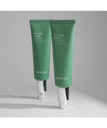 Farmstay Tea Tree Biome Calming Eye Cream 1.69 Fl. Oz - Korean Anti-Wrinkle Dark Circle Treatment - Buy Online on GoSupps.com