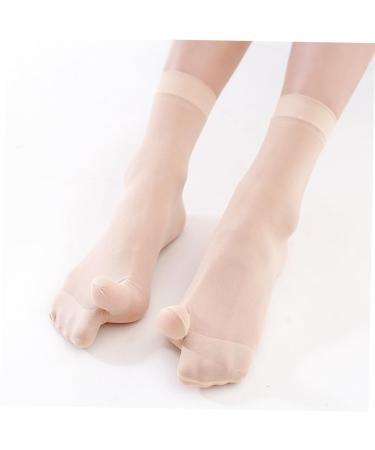 minkissy 5 Pairs Chinlon Socks Chinlon Stockings Universal Socks Two Toes Socks Japanese Style Socks Couple Socks Breathable Socks Two-toe Stockings Universal Stockings Split Toe Socks - Buy Online on GoSupps.com