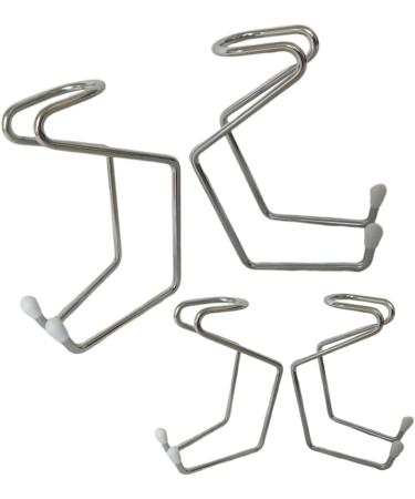 Minkissy 3-Piece Double Razor Stand Set | Men's Shaver & Safety Razor Rack | Durable Iron Brackets for Grooming Essentials - Buy Online on GoSupps.com