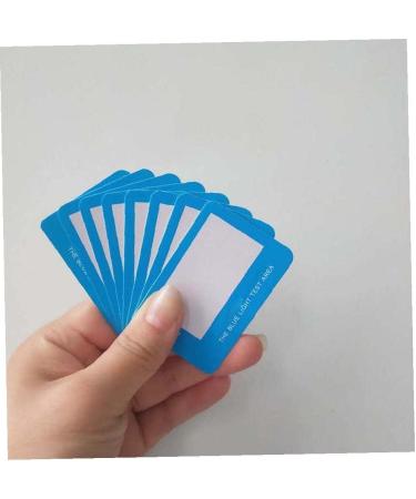 10pcs PVC Anti-Blue Light Test Card - UV Test Accessory for Glasses | International Shipping Available - Buy Online on GoSupps.com