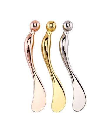 FRCOLOR Face Mask Spoon - Gold Makeup Spatula for Dark Circles & Eye Cream Applicator - 1 Count Cosmetic Tool - Buy Online on GoSupps.com
