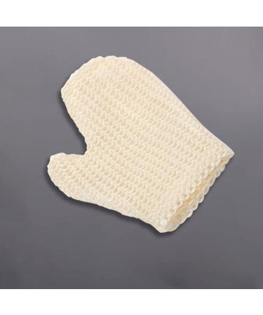 Beaupretty Exfoliating Gloves 2Pcs - Sisal Bath Mitts for Soft Skin | Shower Scrubber & Exfoliator for Men & Women | Loofah Sponge & Household Essential - Buy Online on GoSupps.com