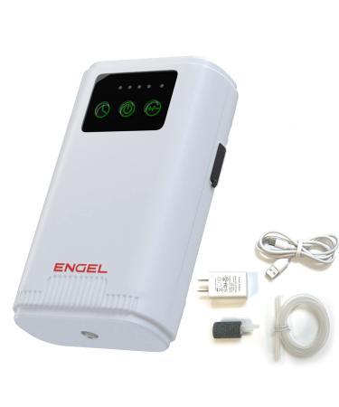 ENGEL Ultra Quiet Lithium-Ion USB Rechargeable Live Bait Aerator Pump & Bubbler with Universal Clip fits Most Bait Buckets - Large and Extra Large Version Available White - Buy Online on GoSupps.com
