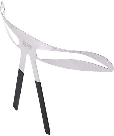 ANKROYU 4 Types Eyebrow Ruler Stainless Steel Eyebrow Measure Balance Extension Ruler Eyebrow Measurement Ruler Eyebrow Shape Stencil for All Face Shapes(B) - Buy Online on GoSupps.com