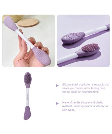 FOMIYES Face Scrubber Tool - Silicone Facial Cleaning Brush & Applicator | Double Head for Ultimate Cleanliness - Buy Online on GoSupps.com