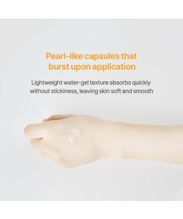 ACCOJE Brightening Capsule Essence 50 ml / 1.69 fl oz Lightweight K-Beauty Essence with Korean Jeju Botanicals for Radiant Even-Looking Skin - Buy Online on GoSupps.com