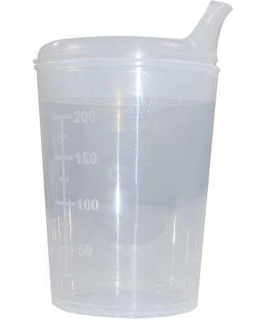 Medi-Inn+ Sippy Cup Set - Transparent 4x4 mm Drinking Cups | 3 Practical Pieces for International Shipping - Buy Online on GoSupps.com