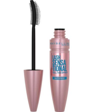 Maybelline New York 3 x Maybelline Lash Sensational Full Fan Effect Mascara Black Waterproof 95ml
