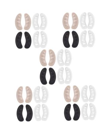 GLEAVI 20 Pairs Anti-wear Stickers for High Heels Clear Heels Womens Heels Boots Metatarsal Pad Shoe Heel Pads for Shoes High Heels Comfort Pads Heel Pads for Shoes That are Too Big Gel