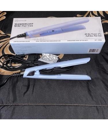 InStyler Wanderlust Mini Flat Iron 0.75" - Dual Voltage Travel Straightener for All Hair Types | Lightweight & Versatile Frizz-Free Styling - Buy Online on GoSupps.com