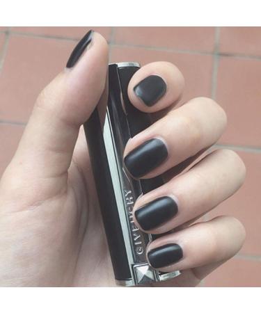 Sethexy Matte Fake Nail Tips - Fashion Squoval Press-On Nails for Women & Girls (Black) | Shop Now for International Shipping! - Buy Online on GoSupps.com